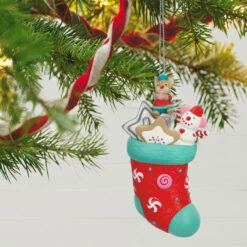 Hallmark Stocking Stuffers Surprise Mystery 2023 Exclusive Ornament 12 Hallmark Stocking Stuffers Surprise Mystery 2023 Exclusive Ornament -Hallmark online Shop Stocking With Mouse and Star Cookie Keepsake Ornament 1999QXC5619 03