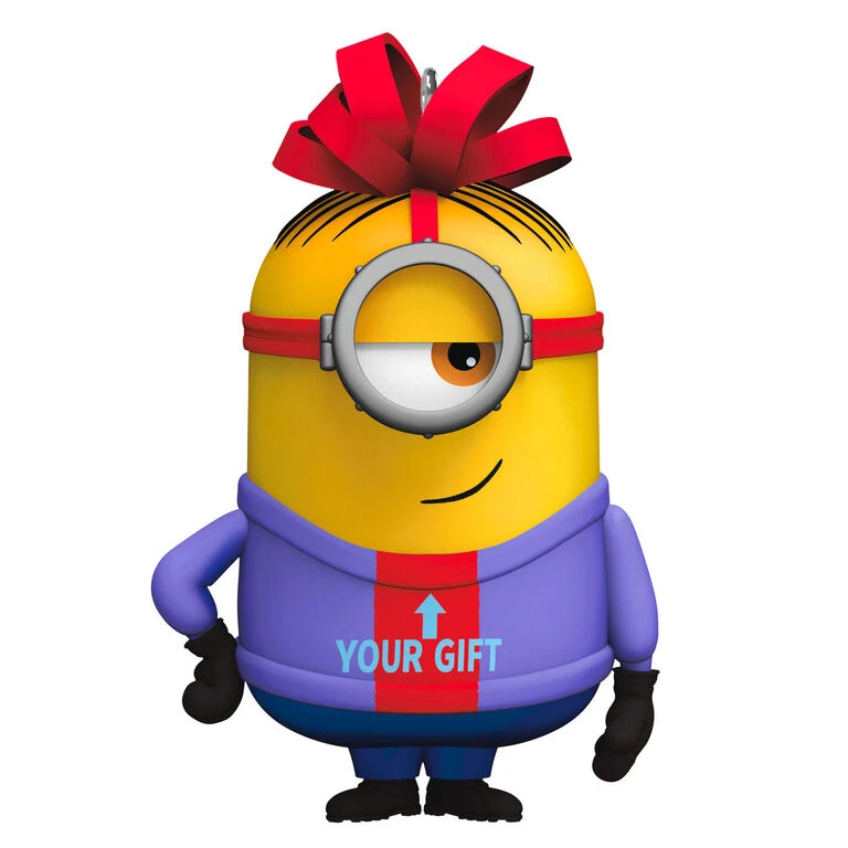Hallmark Minions The Gift Of Stuart Musical Ornament 3 Hallmark Minions The Gift Of Stuart Musical Ornament