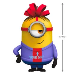 Hallmark Minions The Gift Of Stuart Musical Ornament 10 Hallmark Minions The Gift Of Stuart Musical Ornament -Hallmark online Shop Stuart in Ugly Christmas Sweater Keepsake Ornament 1899QXI7397 03