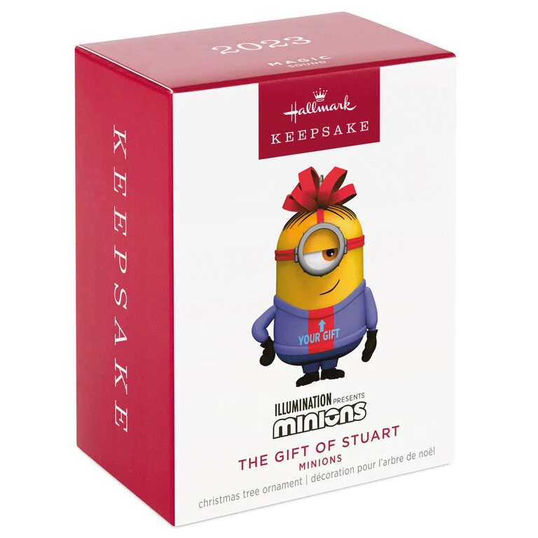 Hallmark Minions The Gift Of Stuart Musical Ornament 6 Hallmark Minions The Gift Of Stuart Musical Ornament - Image 4