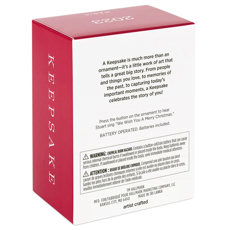 Hallmark Minions The Gift Of Stuart Musical Ornament 7 Hallmark Minions The Gift Of Stuart Musical Ornament - Image 5