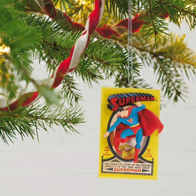 Hallmark DC™ 85th Anniversary Superman™ Ornament 4 Hallmark DC™ 85th Anniversary Superman™ Ornament - Image 2