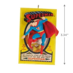 Hallmark DC™ 85th Anniversary Superman™ Ornament 10 Hallmark DC™ 85th Anniversary Superman™ Ornament -Hallmark online Shop Superman Comic Book Keepsake Ornament 1999QXI6109 03