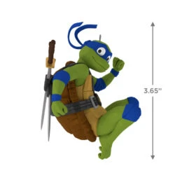 Hallmark Teenage Mutant Ninja Turtles: Mutant Mayhem Leonardo Ornament 10 Hallmark Teenage Mutant Ninja Turtles: Mutant Mayhem Leonardo Ornament -Hallmark online Shop TMNT Mutant Mayhem Leonardo Keepsake Ornament 1899QXI7369 03