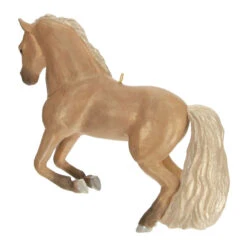 Hallmark Andalusian Dream Horse Ornament -Hallmark online Shop Tan Horse Keepsake Ornament 1799QGO2709 06