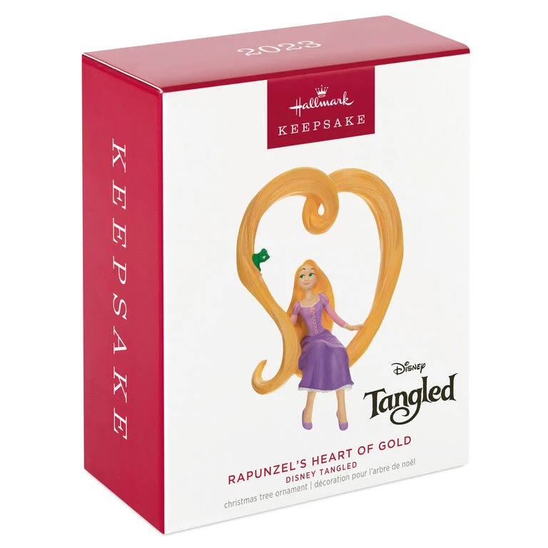 Hallmark Disney Tangled Rapunzel's Heart Of Gold Ornament 6 Hallmark Disney Tangled Rapunzel's Heart Of Gold Ornament - Image 4