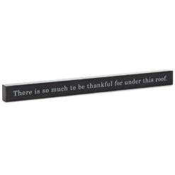 Hallmark Under This Roof Wood Quote Sign, 23.5x2