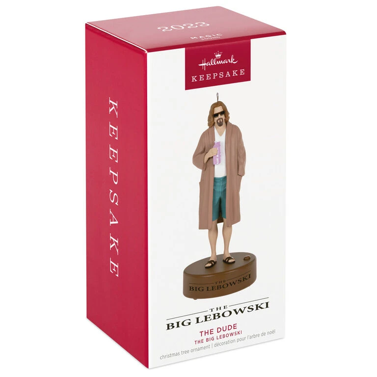 Hallmark The Big Lebowski™ The Dude Ornament With Sound 6 Hallmark The Big Lebowski™ The Dude Ornament With Sound - Image 4