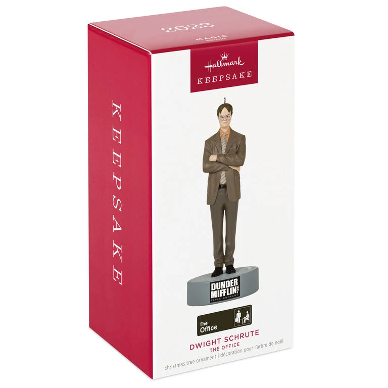 Hallmark The Office Dwight Schrute Ornament With Sound 6 Hallmark The Office Dwight Schrute Ornament With Sound - Image 4