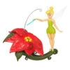 Hallmark Disney Tinker Bell Pixie-Dusted Poinsettia Ornament -Hallmark online Shop Tinker Bell on Flower Keepsake Ornament 2099QXD6637 01