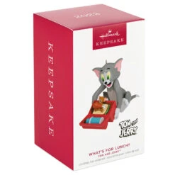 Hallmark Tom And Jerry™ What's For Lunch? Ornament -Hallmark online Shop Tom and Jerry Lunch Box Keepsake Ornament 1899QXI6059 04