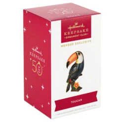 Hallmark Toucan 2023 Exclusive Ornament 10 Hallmark Toucan 2023 Exclusive Ornament -Hallmark online Shop Toucan Bird Keepsake Ornament 1799QXC5620 04