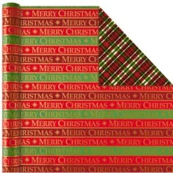 Hallmark Traditional Christmas 4-Pack Reversible Wrapping Paper Rolls, 150 Sq. Ft. -Hallmark online Shop Traditional Christmas 4Pack Reversible Wrapping Paper Rolls 150 sq ft root 5JXW1738 JXW1738 1470 3.jpg Source Image