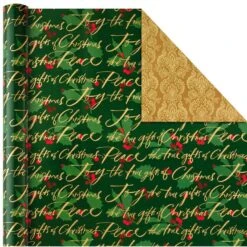 Hallmark Traditional Christmas 4-Pack Reversible Wrapping Paper Rolls, 150 Sq. Ft. -Hallmark online Shop Traditional Christmas 4Pack Reversible Wrapping Paper Rolls 150 sq ft root 5JXW1738 JXW1738 1470 5.jpg Source Image