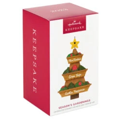 Hallmark Season's Gardenings Ornament 11 Hallmark Season's Gardenings Ornament -Hallmark online Shop TreeShaped Gardening Planter Keepsake Ornament 1899QGO2947 04