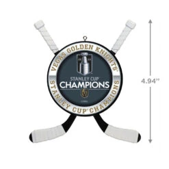 Hallmark NHL® Vegas Golden Knights® 2023 Stanley Cup® Champions Hockey Ornament 8 Hallmark NHL® Vegas Golden Knights® 2023 Stanley Cup® Champions Hockey Ornament -Hallmark online Shop Vegas Golden Knights Stanley Cup Keepsake Ornament 2499QHR1263 03