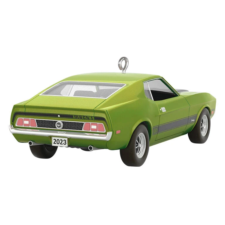 Hallmark Classic American Cars 1973 Ford Mustang Mach 1 2023 Metal Ornament 8 Hallmark Classic American Cars 1973 Ford Mustang Mach 1 2023 Metal Ornament - Image 6