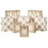 Hallmark Christmas Kraft 8-Pack Holiday Gift Bags, Assorted Sizes And Designs 1 Hallmark Christmas Kraft 8-Pack Holiday Gift Bags, Assorted Sizes And Designs -Hallmark online Shop White on Kraft Paper Assortment Christmas Gift Bags 5XGB1417 01