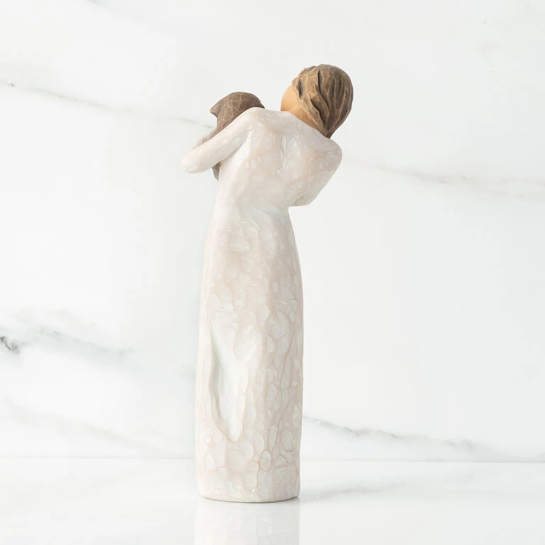 Willow Tree Adorable You Dark Brown Dog Figurine, 7.5" 4 Willow Tree Adorable You Dark Brown Dog Figurine, 7.5" - Image 2