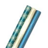 Hallmark Winter Glow 3-Pack Christmas Wrapping Paper Assortment, 80 Sq. Ft. -Hallmark online Shop Winter Glow Christmas Wrapping Paper Assortment 5JXW1060 01