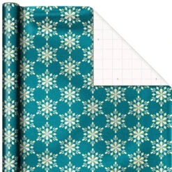 Hallmark Winter Glow 3-Pack Christmas Wrapping Paper Assortment, 80 Sq. Ft. -Hallmark online Shop Winter Glow Christmas Wrapping Paper Assortment 5JXW1060 04