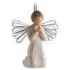 Willow Tree® Angel Of Prayer Ornament -Hallmark online Shop willow tree angel of prayer ornament root 26044 1470 1